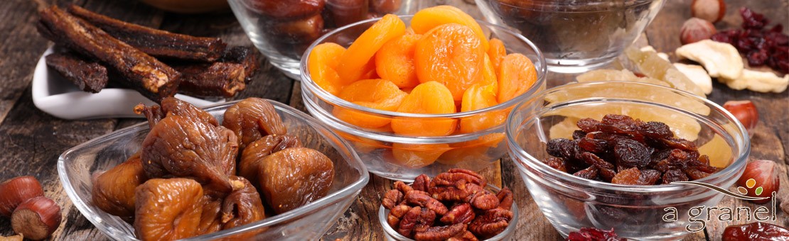 frutas deshidratadas higos orejones pasas granel